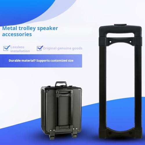 YIUPEDRFG Durable Metal Suitcase Handle Replacement Easy to Install and Comfortable Grip Versatile UsageLuggage Telescopic Handle — view 3