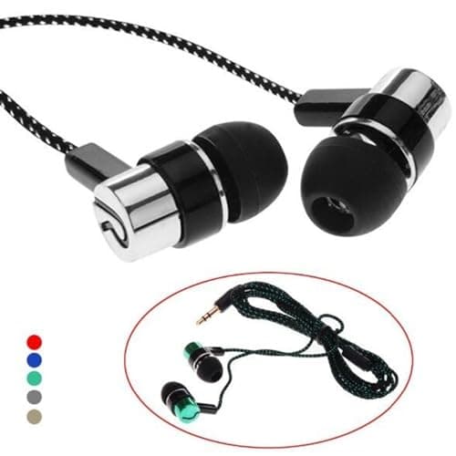 ulafbwur Flimikun Portable Universal 3.5mm Braided Heavy Bass in-Ear Wired Earphone for Phone — view 3
