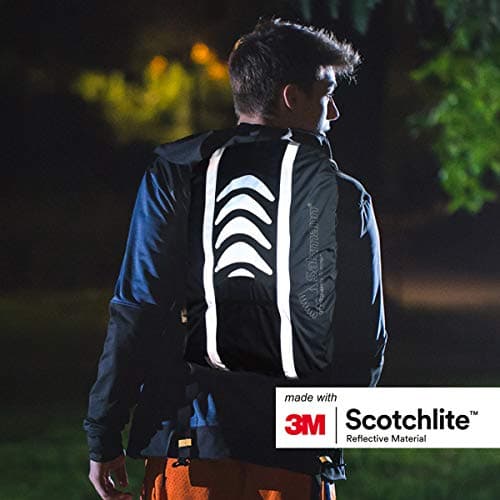 Salzmann Reflective Rucksack Cover | 28–40L | Hi-Vis Waterproof Rain Cover for Backpack Cycling, Commuting & Hiking — view 2