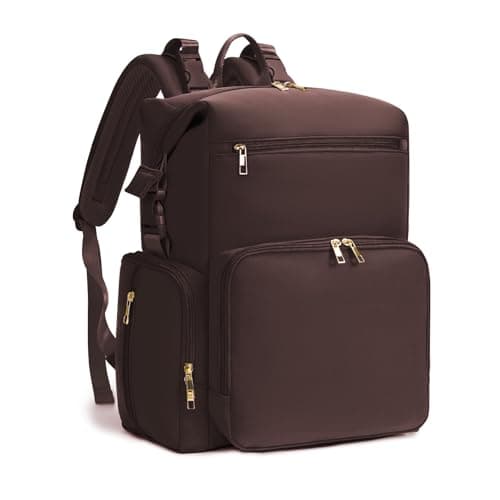 CEI-CEI Neoprene Nappy Changing Bag Backpack with Insulated Pockets Large Newborn Baby Maternity Bags Waterproof Travel Tote for Mom Dad with Changing Pad