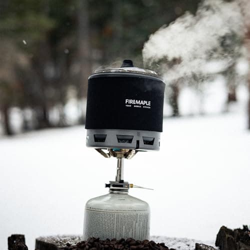Fire-Maple G2 Pot and Black Neoprene Sleeve Heat Exchanger Protective Cover — view 3