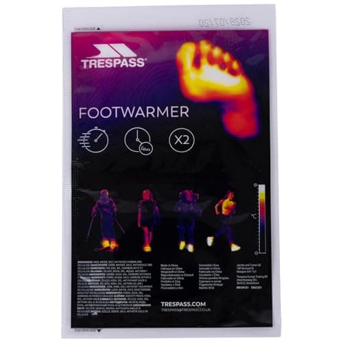 Trespass 2 Pack Foot Warmers White One Size