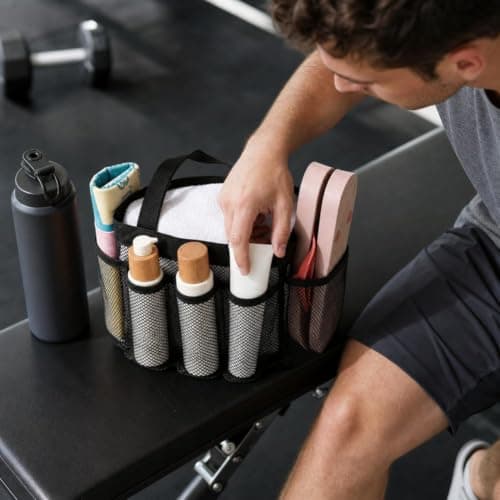 Mesh Shower Caddy Portable For College Room Dorm Essentials — view 4
