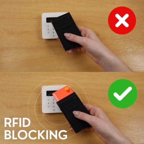 Defender Card Vault - Police Accredited RFID Blocking Credit Card Holder - Slim Metal Pop-Up Wallet with Cash Pouch - Solid Aluminium Design (Pack of 2) — view 3