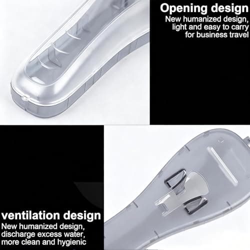 3PCS LinMei Razor Case Compatible with Gillette Fusion ProGlide Razors — view 4