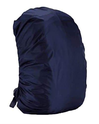 Lightweight Unisex Outdoor Living Climbing Camping Hiking Waterproof Backpack Cover Navy 70L