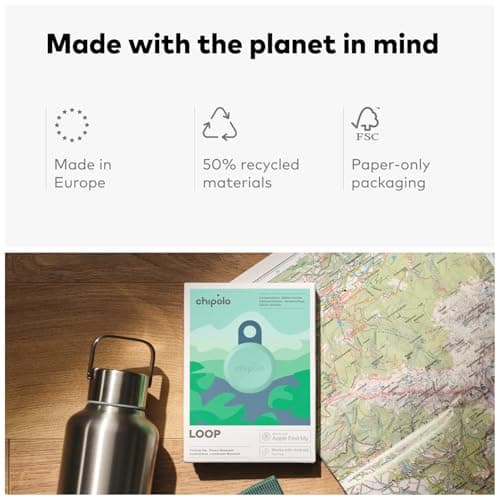 Chipolo LOOP – Rechargeable Bluetooth Tracking tag (Ltd. Ed.: Morning Mist) — view 6