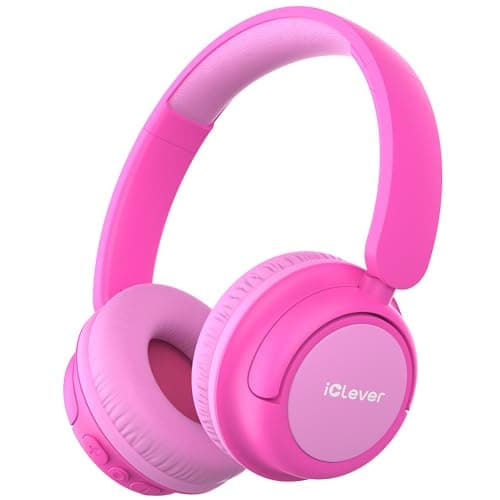 iClever BTH22 Kids Headphones Wireless 60H Play Time for Toddler Travel