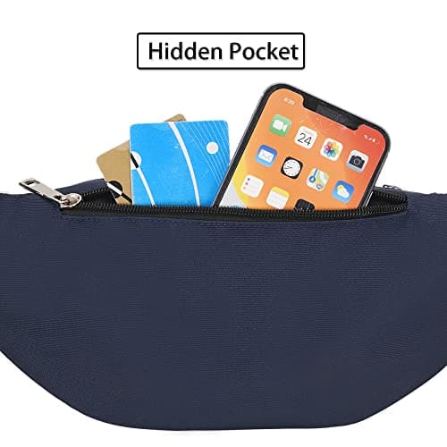 Bumbags and Fanny Packs for Men Women Hiking Running Travel Waterproof Waist Bag Walking Dog Outdoor Sport for Ladies Boys — view 4