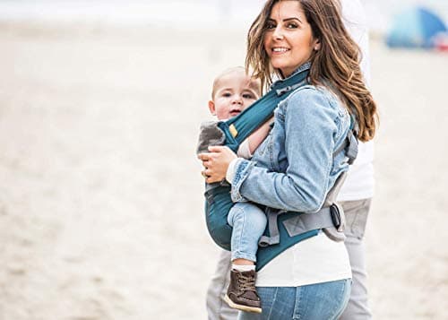 Beco 8 Baby Carrier Newborn to Toddler, Cool Mesh, 3-20 kg, Teal — view 3