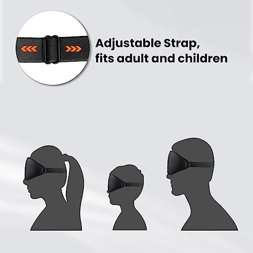 SUSNUAN Eye Mask for Sleeping, 3D Contoured Sleep Mask for Women and Men, Soft and Comfortable Night Eye Blinder, Light Blocking Sleep Masks for Travel, Lunch Breaks, Sleeping (Black) — view 6