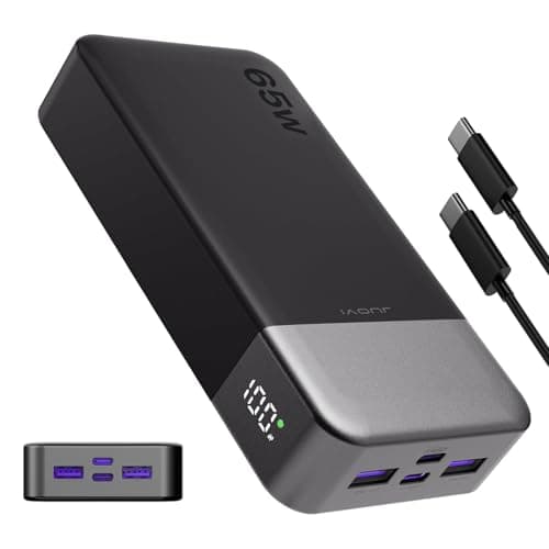JUOVI 65W Power Bank Fast Charging 20000mAh