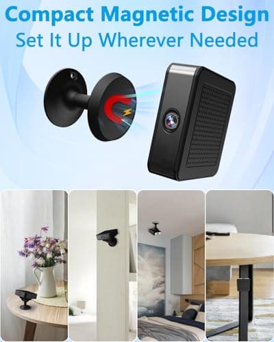 No Wifi Security Camera, 4K Mini Camera WiFi/AP Hotspot/No WiFi Available — view 4