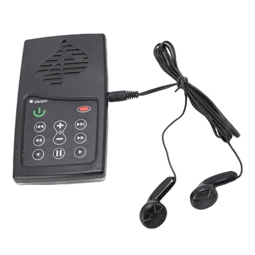 Cuifati Bibles Player, 8GB Capacity Solar Powered Adjustable Volume Bibles Reader with Earphones for Home Travel (Hindi)