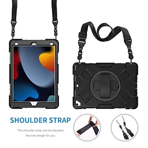 TECDW Pack Adjustable Shoulder Strap with Quick Release, Replacement Nylon Carrying Strap for iPad, Camera, Binoculars, Computer Bags Laptop, Cell Phone Case, Messenger Bag, Bags (3) — view 2