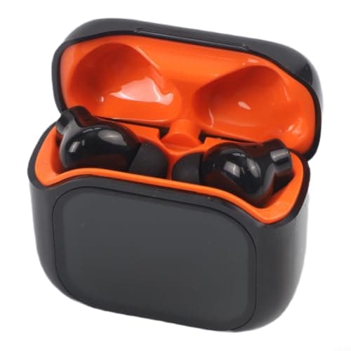 Wireless Translator Earbuds HD Sound Clear Calls Business(Black Orange)