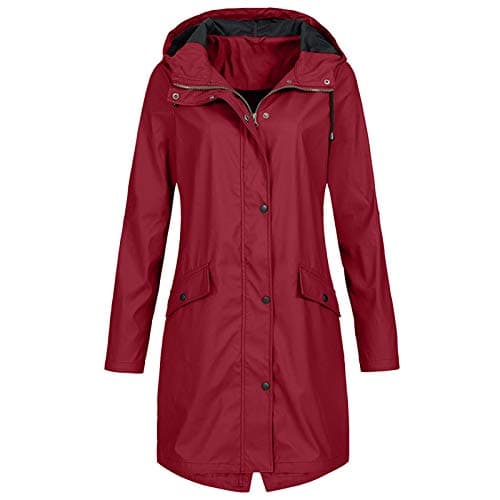 womens black waterproof jacket Light Shell Reduce Travel Bag Weight