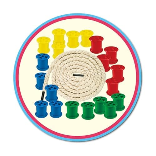 Galt Cotton Reels, Threading Toy, Ages 3 Years Plus, 20 Count (Pack of 1) — view 2