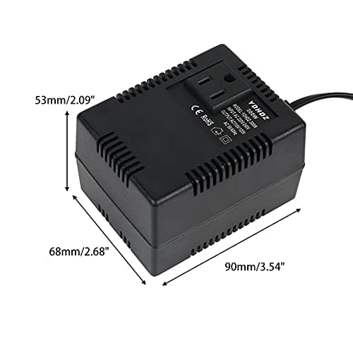 300W Step Down Power Voltage Converter Transformer 220V/240V to 110V/120V, Intelligent Efficient Adapter Travel Power Adapter — view 2