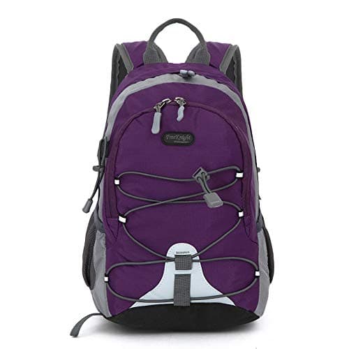 Bseash 10L Small Hiking Backpack for Kids Ages 3-6 Girls Boys Under 4 feet, Mini Waterproof Outdoor Sport Travel Camping Daypack (Purple)