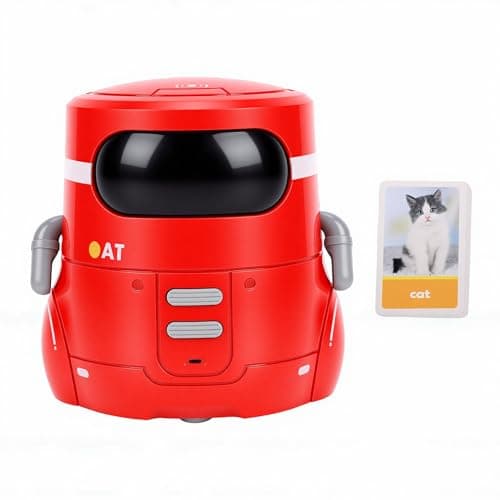 Sorandy Smart Robot for Kids, 5.1 Inch (Red) — view 6