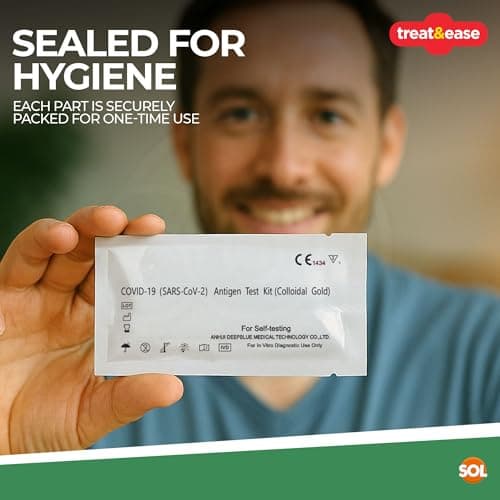 SOL 7pk COVID-19 Antigen Test Kit - Nasal Self Testing — view 5