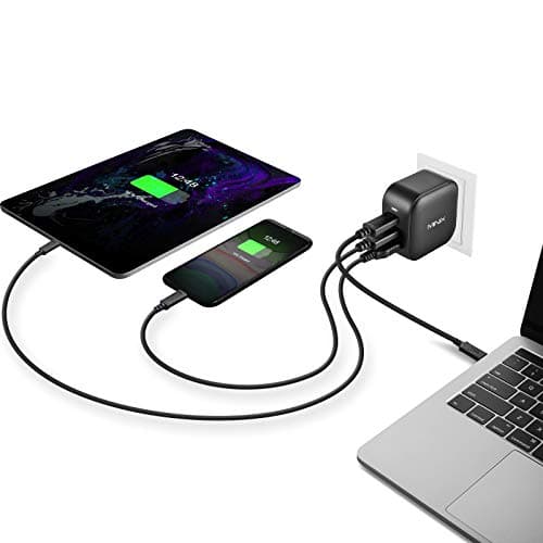 MINIX P1 66W Turbo 3-Port GaN Travel Wall Charger USB C Fast Power Adapter — view 6