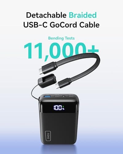 INIU 20000mAh Power Bank, Smallest Fast Charging 22.5W Portable Charger, USB C In&Out Mini Powerbank, Phone Battery Pack for iPhone 17 16 15 Pro Samsung S25 S24 Airpods iPad etc Travel & Camping — view 4