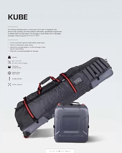 Sun Mountain 2023 Kube Travel Cover (Sand/Camouflage) — view 6
