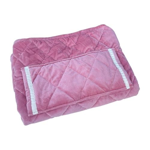 Zestivra Cordless Heated Blanket - Rechargeable Electric Blanket, Washable Heated Throw | Soft Cozy Fleece Fabric For Warmth, Requires USB Power Bank For Portable Use for Warmth Accessory Item