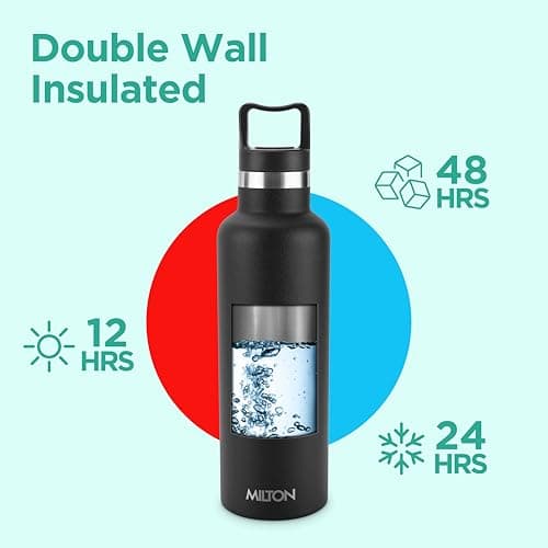 Milton 750 ml Insulated Water Bottle Leakproof Stainless Steel Flask Haruki — view 2