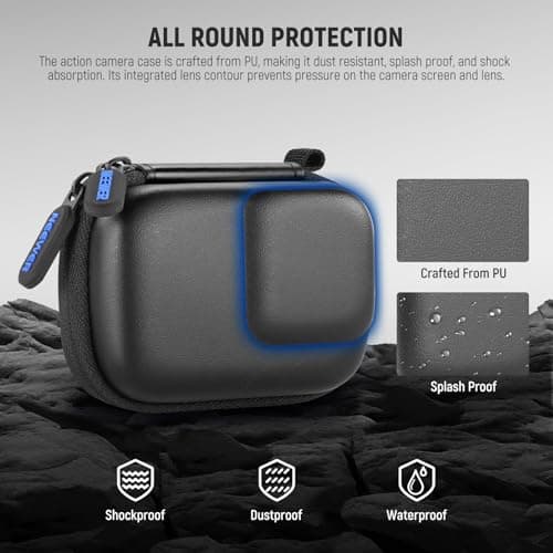 NEEWER Carrying Case Compatible with DJI OSMO Action 5 Pro 4 3, PB031 — view 3