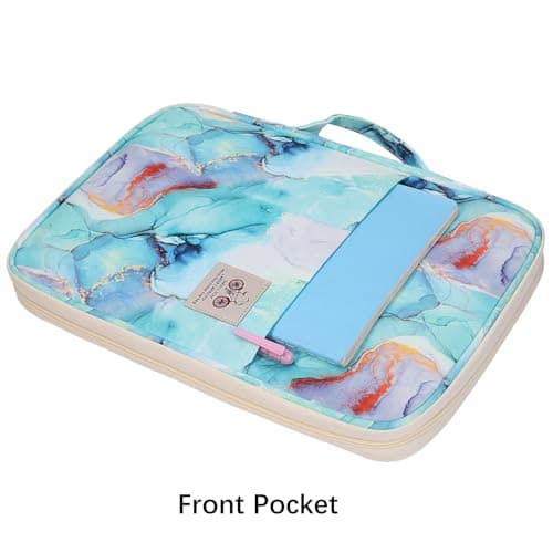 JAKAGO A4 Document Case, Multi-Pocket Portfolio Folder, Travel Portfolios — view 3
