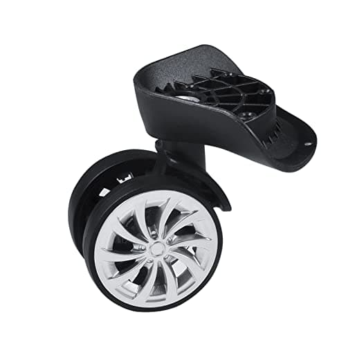 Swivel Wheels Replacement, Luggage Spinner Wheels with Mounting Tool for Suitcase Repair