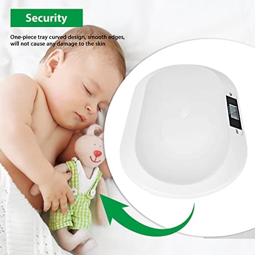 Trintion Baby Weighing Scale 20kg Digital Scale Infant Pet Weighing Scales Capacity 55 * 32cm Baby Scales Small Animal Scale Monitor Health Growth — view 4