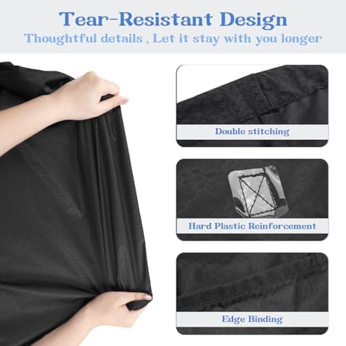 Asnews Laundry Bag, 120L Oversized Travel Laundry Bags for Dirty Clothes — view 3