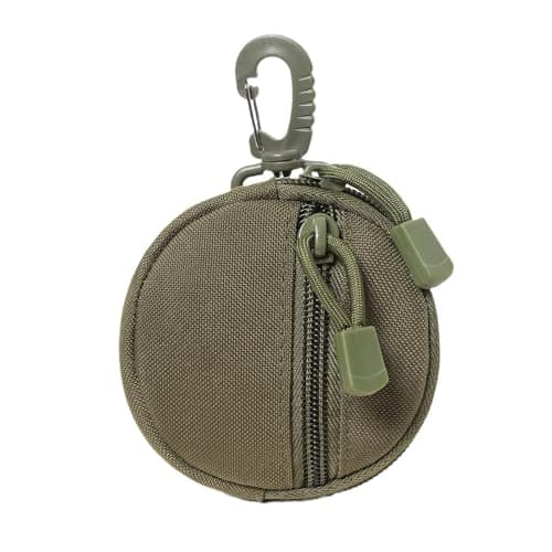 Waterproof Circular Zippers Bag with Quick Release Clip Ideal for Hiking Travel Daily Use Holds Earphones Quick Release Compatible Accessory Bag — view 3
