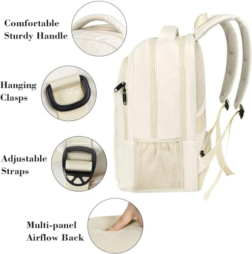 MATEIN 15.6 Inch Travel Laptop Backpack, Work Bag Lightweight Laptop Bag — view 2