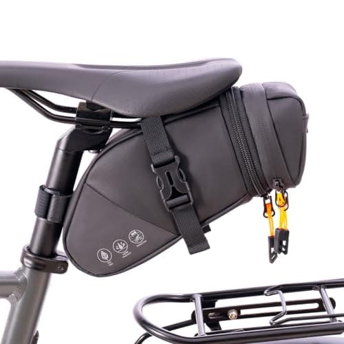 CCKOLE Bicycle Saddle Bag with Reflective, Waterproof, Expandable Large Capacity for Bike Storage, 24031001-2