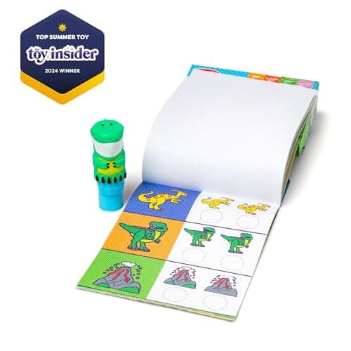 Melissa & Doug Sticker Wow Stamper & Activity Pad − Dinosaur | Book & Travel Toys for Children | Age 3+ — view 4