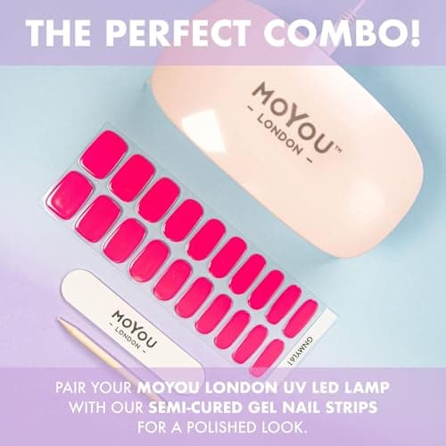 MOYOU LONDON LED & UV Light for Gel Nails - Portable 6W Curing Dryer Lamp — view 6