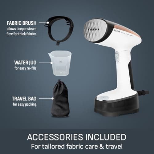 Tefal Access Steam Pocket 1300W Handheld Clothes Steamer, Foldable Head — view 6