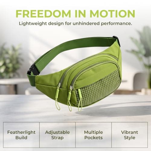 Rovelin Bum Bag with Adjustable Strap Running Belt and Waist Pack — view 5
