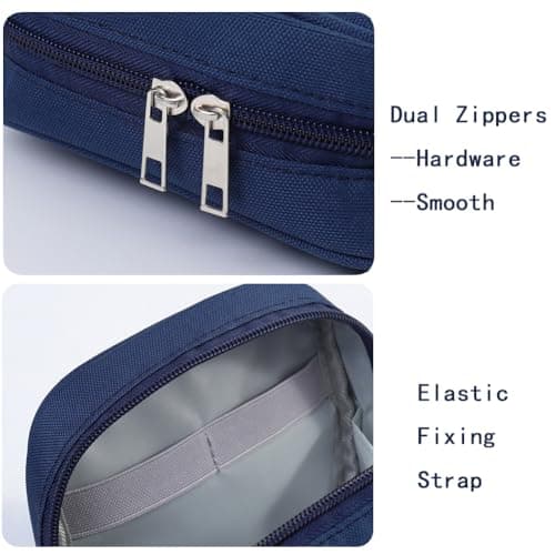 E-Tree Tech Storage Pouch,Travel Electronics Cord Charger Organizer Case — view 5