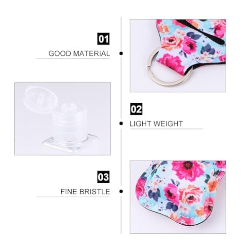 12pcs Refillable Bottle Covers Set for Travel Perfume Storage — view 4