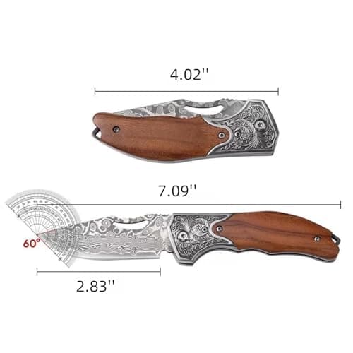 Folding EDC Stainless Steel Multitool Survival Equipment,Multi-Tool Camping Multitool Accessories Utility Pocket Knife Pocket Gadgets for Men Outdoor, Camping, Hiking ﻿ — view 3