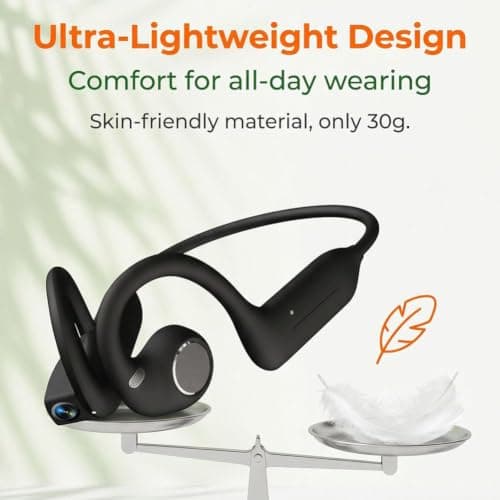8MP Smart Camera Open-Ear Headset EIS Video,Open-Ear,Comfort Fit,Hi-Fi — view 5