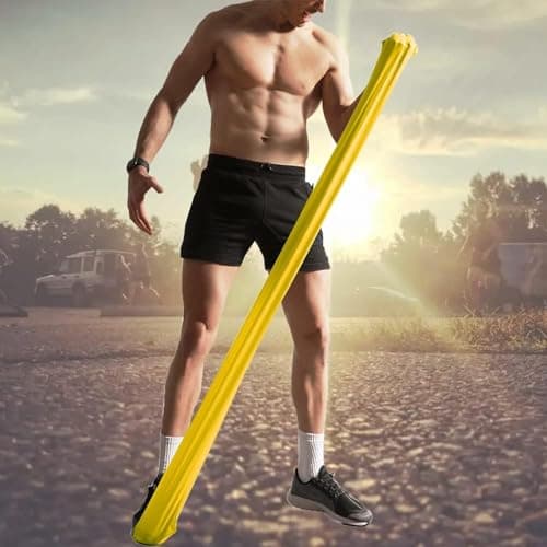 Resistance Bands Exercise,1.5M Skin-Friendly Exercise Bands,Flex Options Pilates Band,Elastic Physical Resistance Band Set for Women Men Ideal for Strength Training,Yoga,Gym,Fitness,Pilates — view 6