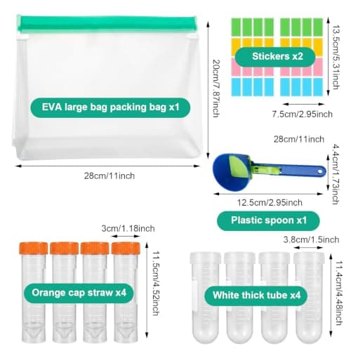 Yoreva Powder Dispenser Set, Protein Powder Storage To Go — view 2