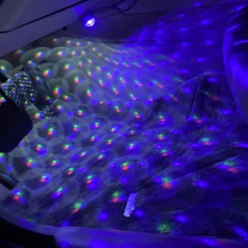 USB LED Car Interior Atmosphere Lamp 4 Head Color Changing — view 5